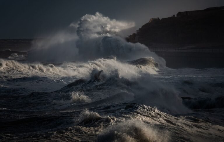 waves during storm