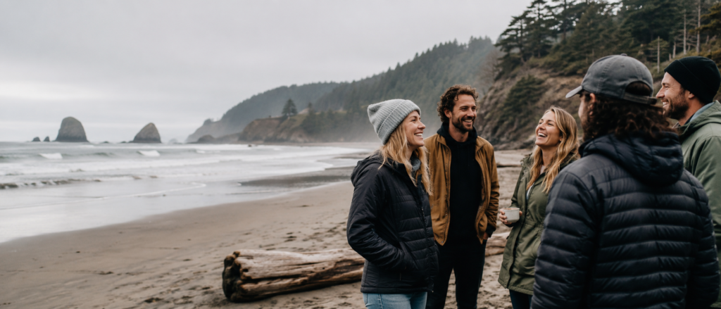 Oregon Coast community and local gathering