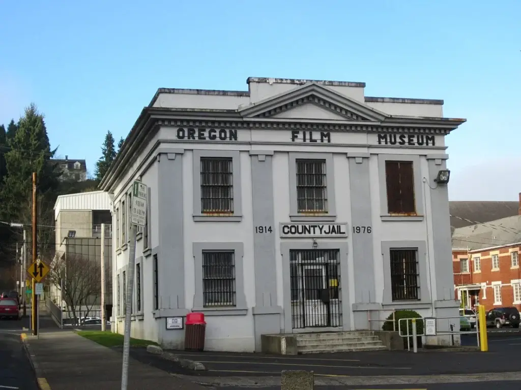 The Oregon Film Museum in the former Clatsop County Jail in Astoria