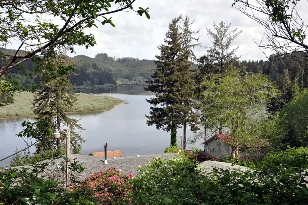 North Tenmile Lake near Lakeside, Oregon