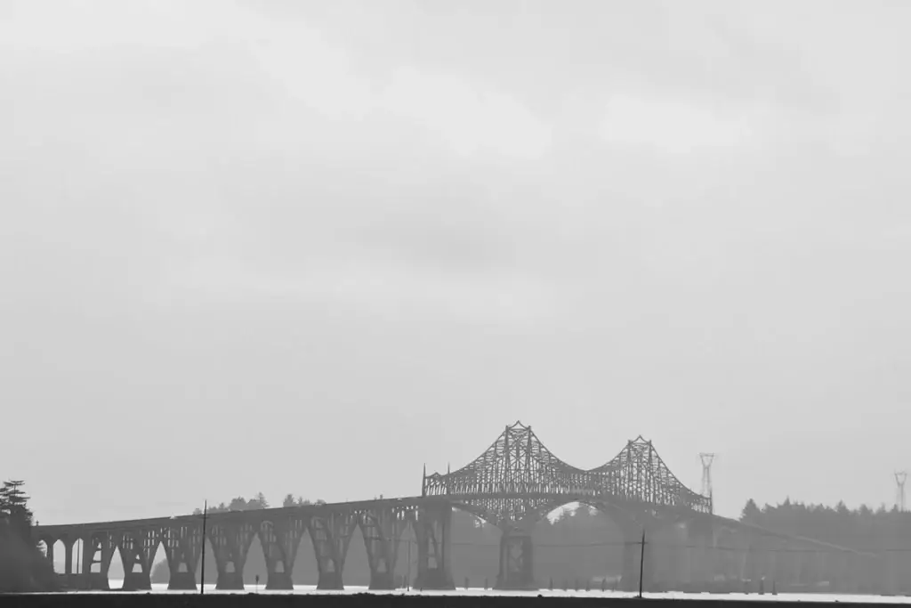 Conde B. McCullough Memorial Bridge at North Bend