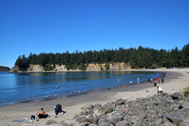 Coos Bay, Oregon waterfront and South Coast scenery