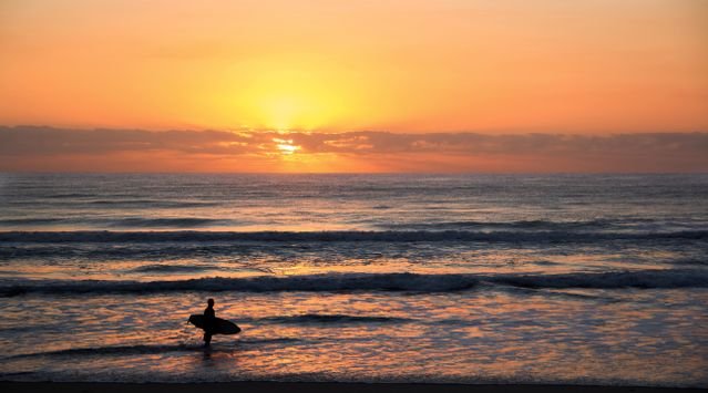Gold Beach, Oregon coast near the Rogue River and Pacific shoreline