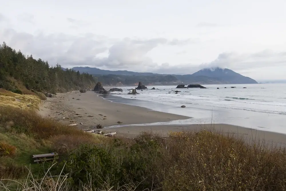 Battle Rock City Park in Port Orford