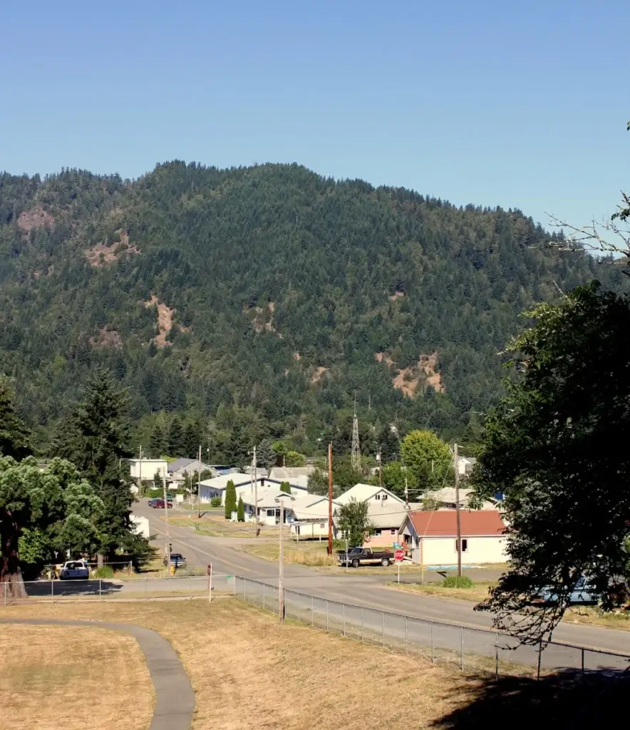 Skyline of Powers, Oregon
