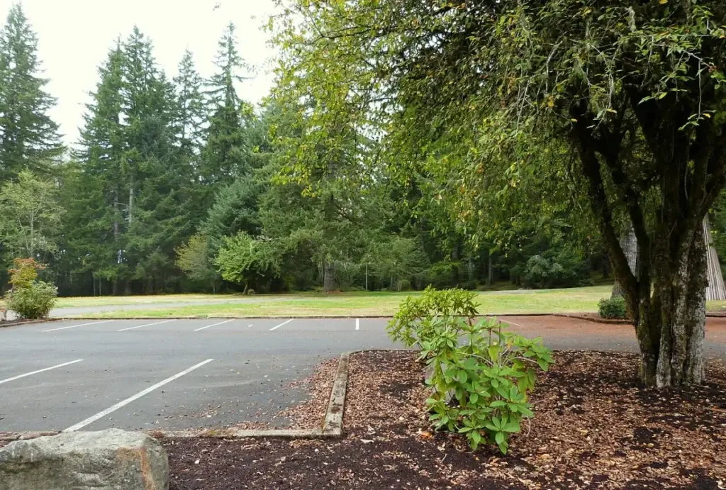 Historic parade grounds at Government Hill in Siletz, Oregon