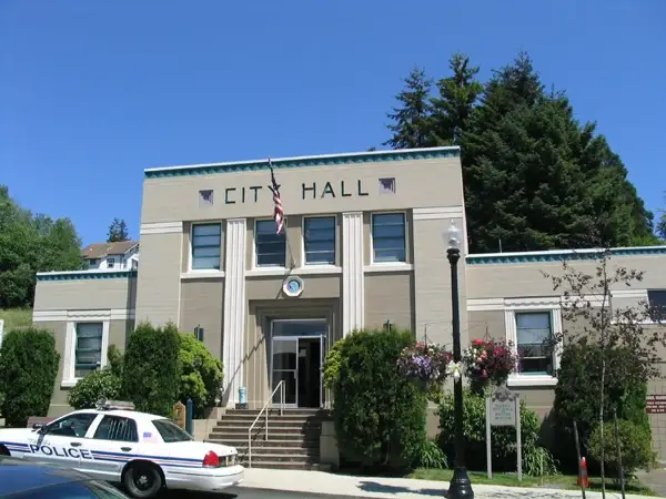 Toledo City Hall in Toledo, Oregon