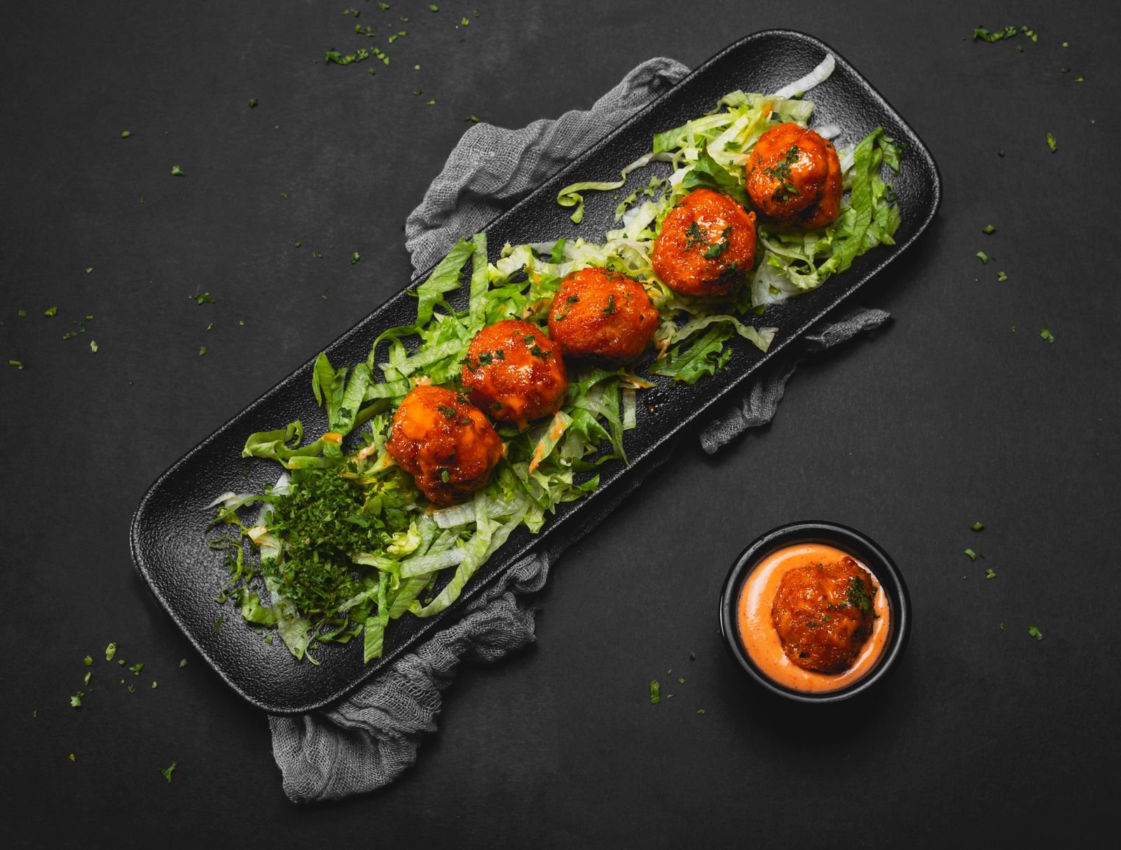Juniper Venison Meatballs